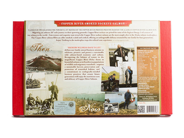 Copper River Smoked Sockeye Salmon 2 X 8oz. Fillets