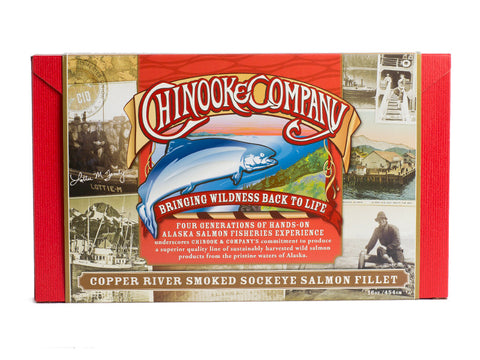 Copper River Smoked Sockeye Salmon 4 X 4oz. Fillets